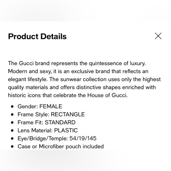 Gucci sunglasses main image 7